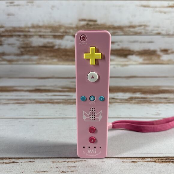 Nintendo Wii Remote Plus Controller – Princess Peach Pink Edition - Picture 1 of 4